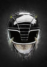 Black Ranger Portrait Wall Art