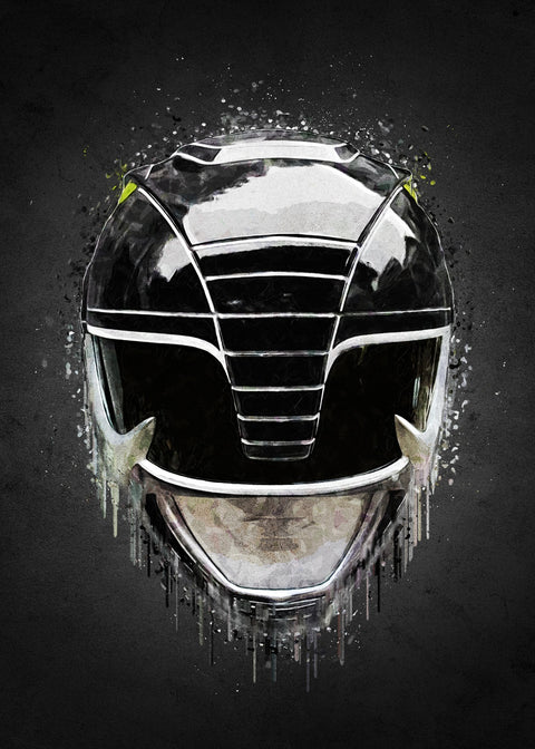 Black Ranger Portrait Wall Art