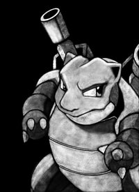 Blastoise Wall Art