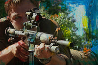 Blood Diamond Wall Art