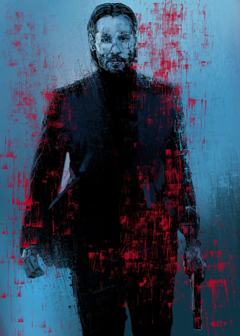 Blood Stained Wick Wall Art