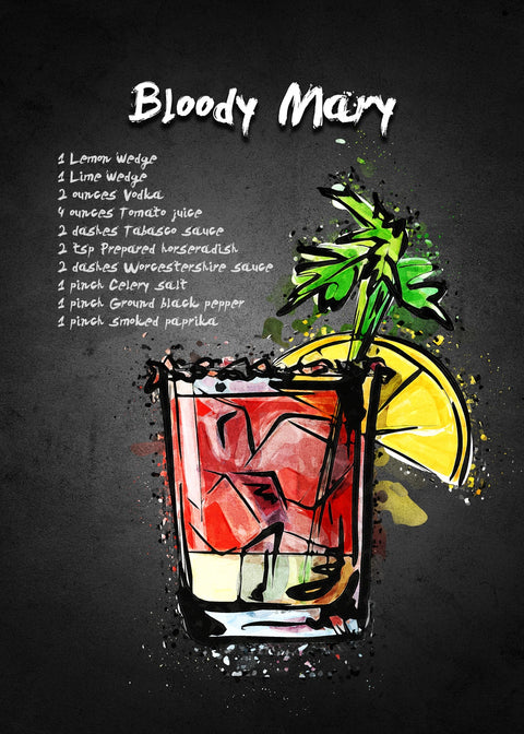 Bloody Mary Wall Art