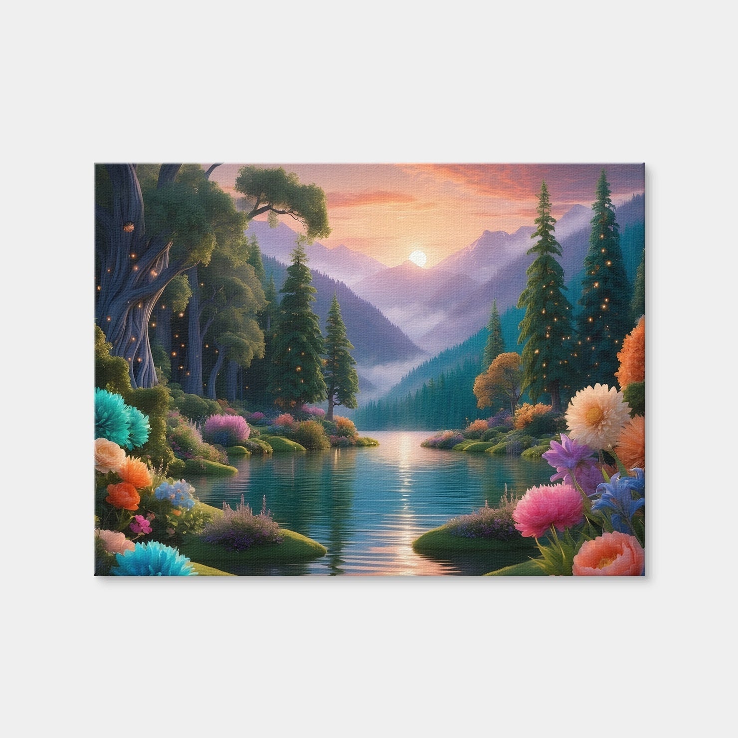 AUTO-MOCKUP WHITE | Blooming Meadow | 1 Piece | Gallery Wrap Canvas | group=4x3