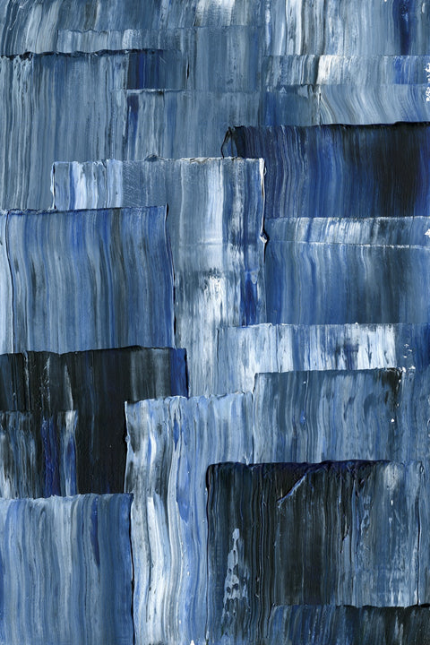 Blue Dimension Wall Art