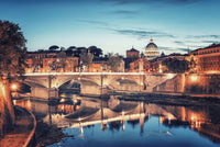 Blue Rome Wall Art