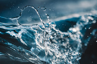 Blue Splash Wall Art