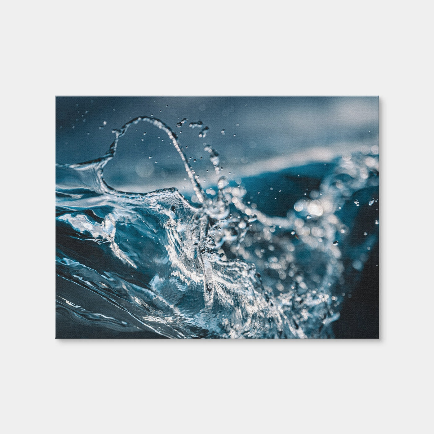 AUTO-MOCKUP WHITE | Blue Splash | 1 Piece | Gallery Wrap Canvas | group=4x3