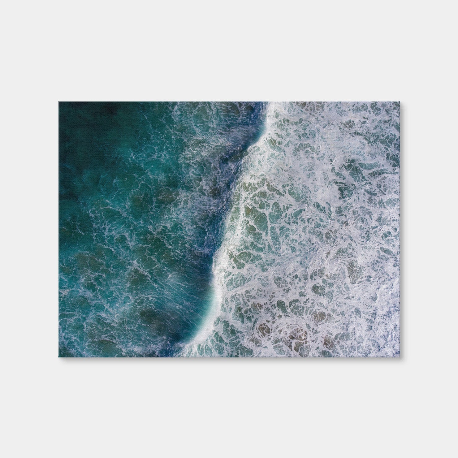 AUTO-MOCKUP WHITE | Blue Wave | 1 Piece | Gallery Wrap Canvas | group=4x3