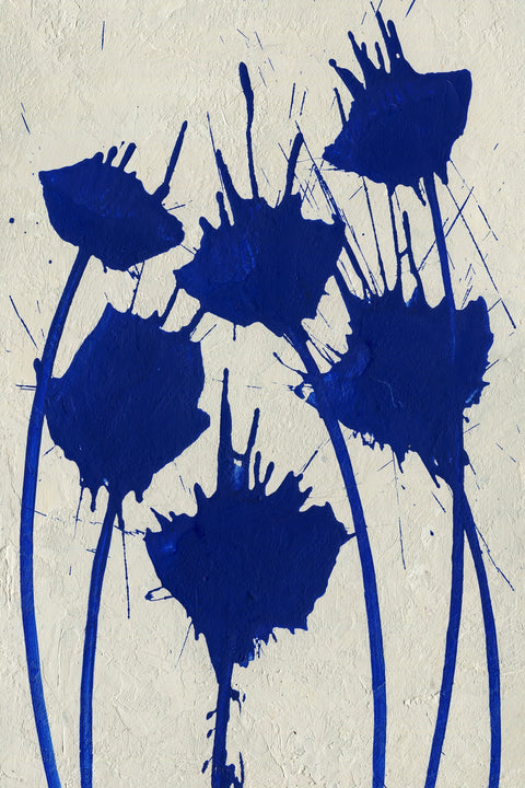Blue flowers Wall Art