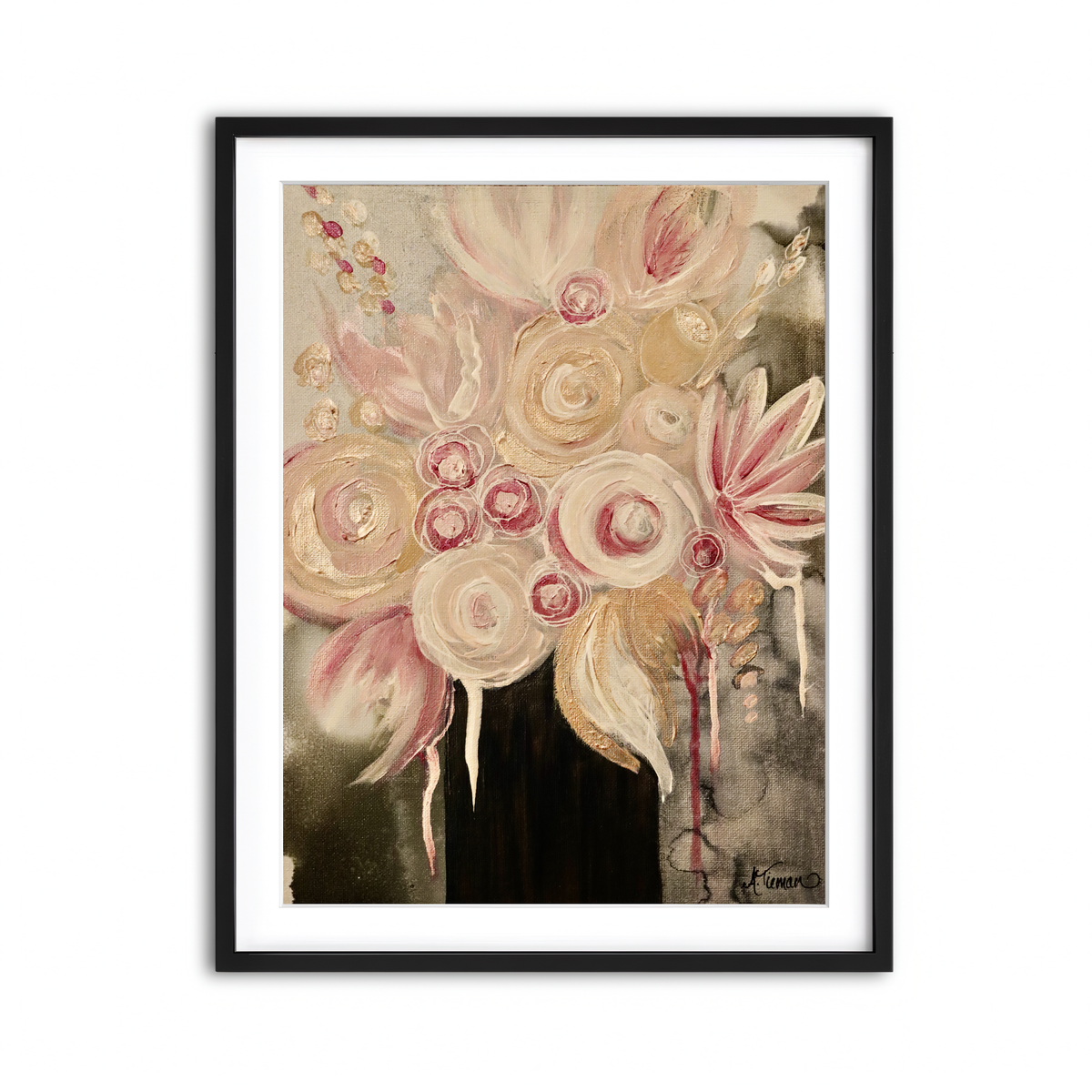 Framed Print 3x4 Black