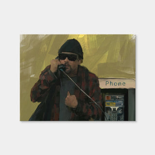 AUTO-MOCKUP WHITE | Bob - One Battle After Another | 1 Piece | Gallery Wrap Canvas | group=4x3