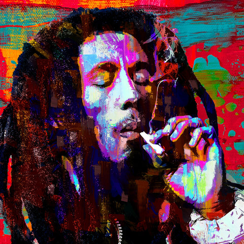 Bob Marley Joint Wall Art
