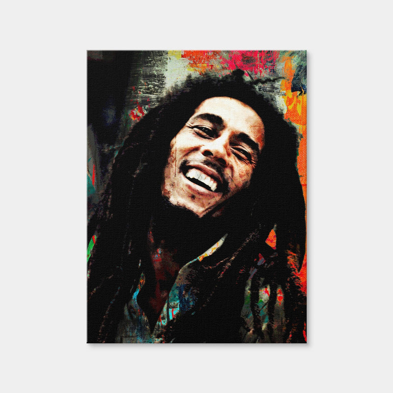 AUTO-MOCKUP WHITE | Bob Marley | 1 Piece | Gallery Wrap Canvas | group=3x4