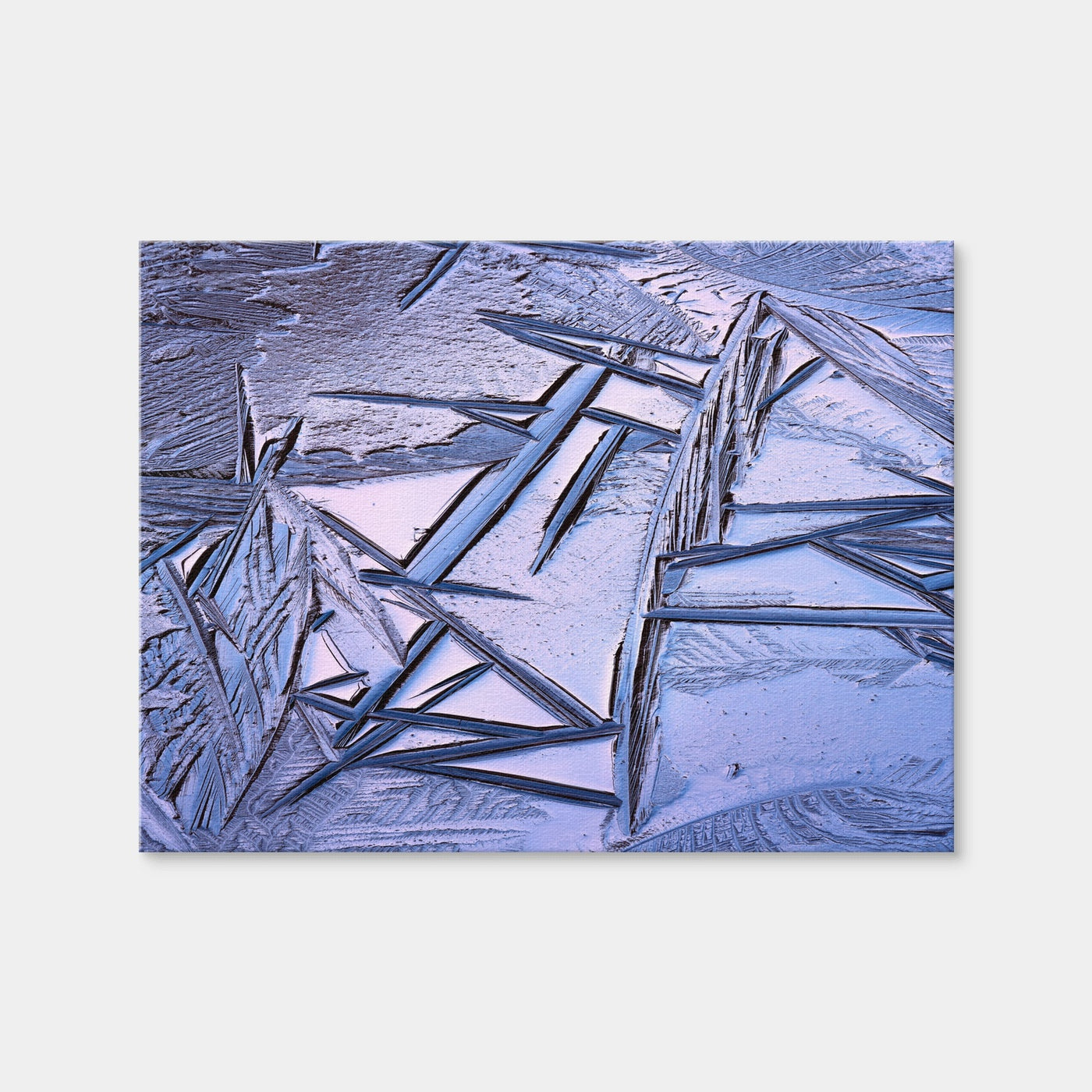 AUTO-MOCKUP WHITE | Bog Ice Morning Reflection | 1 Piece | Gallery Wrap Canvas | group=4x3