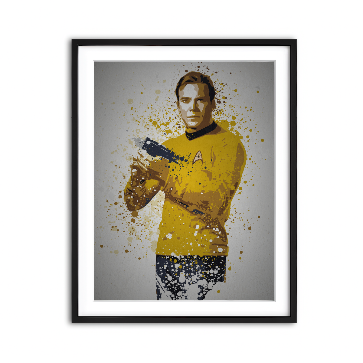 Framed Print 3x4 Black