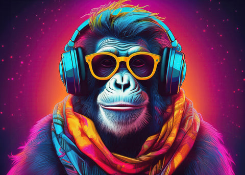 Boss Chimp Wall Art