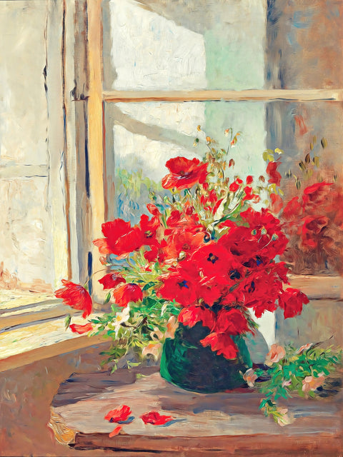 Bouquet of poppies Wall Art
