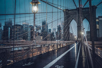 Bridge and Clouds Wall Art