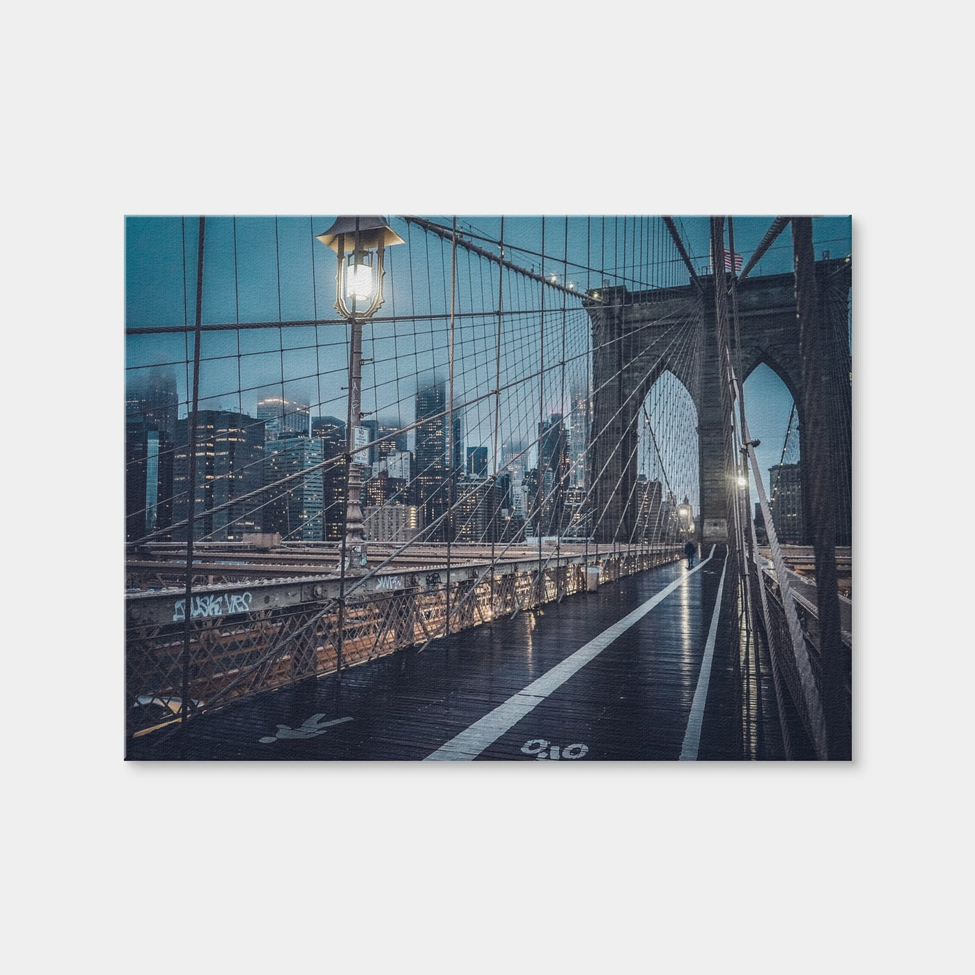 AUTO-MOCKUP WHITE | Bridge and Clouds | 1 Piece | Gallery Wrap Canvas | group=4x3