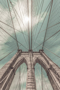 Brooklyn Bridge in Detail Wall Art