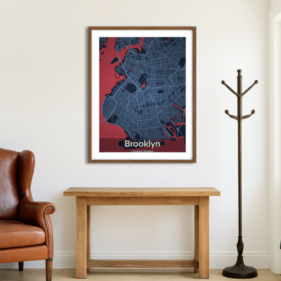 AUTO-MOCKUP ROOM | Brooklyn Wall Art