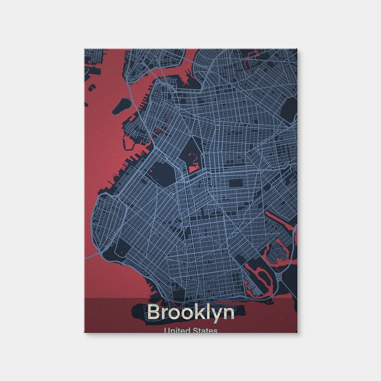 AUTO-MOCKUP WHITE | Brooklyn | 1 Piece | Gallery Wrap Canvas | group=3x4