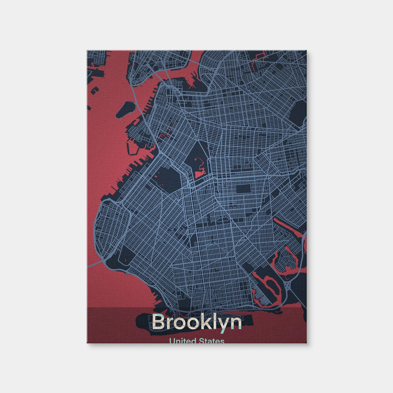 AUTO-MOCKUP WHITE | Brooklyn | 1 Piece | Gallery Wrap Canvas | group=3x4