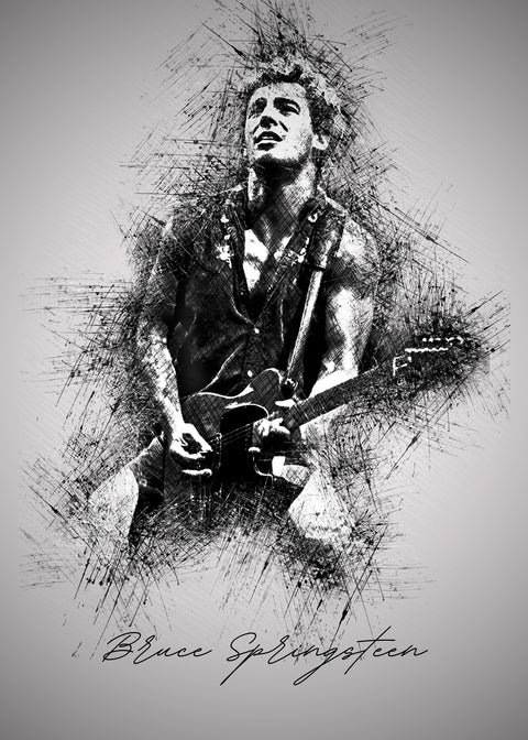 Bruce Springsteen Back in the Day Wall Art