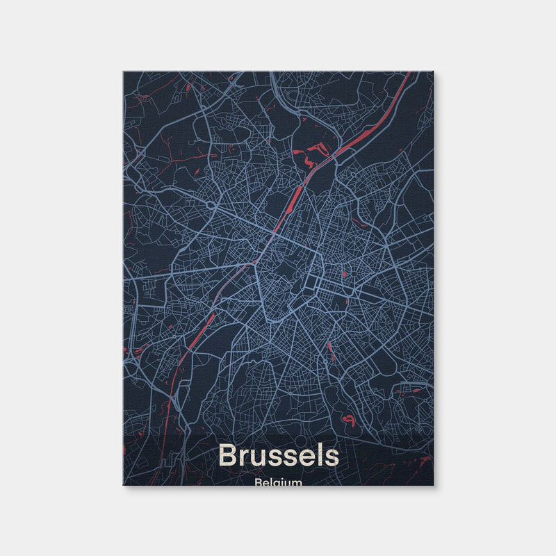 AUTO-MOCKUP WHITE | Brussels | 1 Piece | Gallery Wrap Canvas | group=3x4