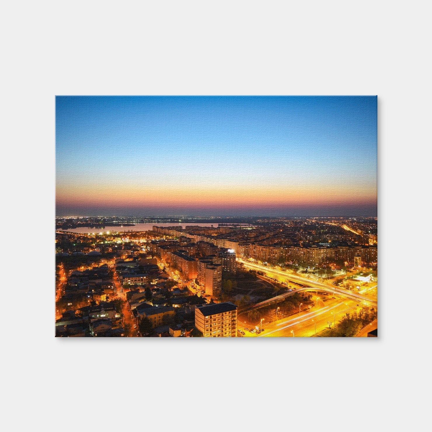 AUTO-MOCKUP WHITE | Bucharest Lights | 1 Piece | Gallery Wrap Canvas | group=4x3