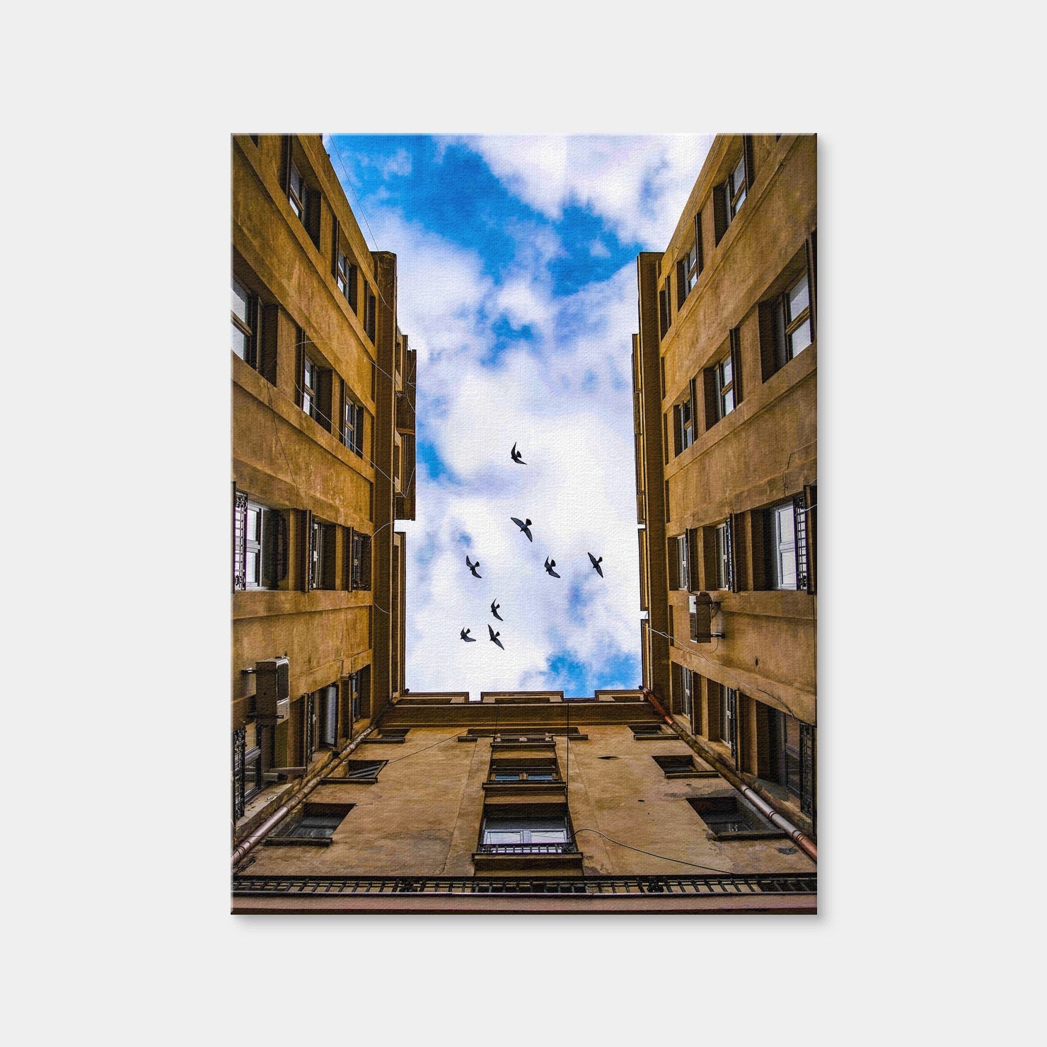 AUTO-MOCKUP WHITE | Bucharest Romania 3 | 1 Piece | Gallery Wrap Canvas | group=3x4