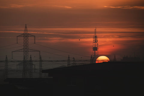 Bucharest Sunset 2 Wall Art