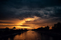Bucharest Sunset 3 Wall Art