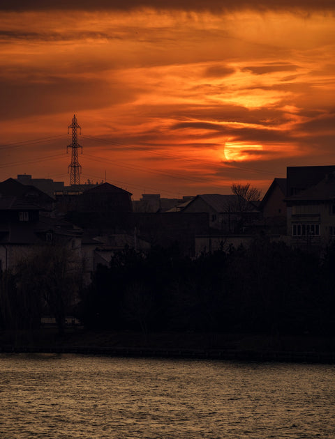 Bucharest Sunset 6 Wall Art