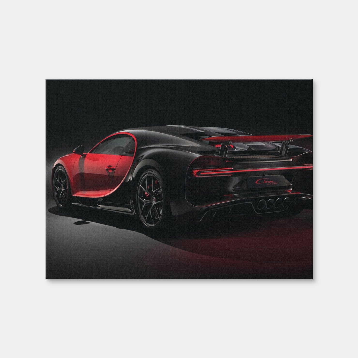 AUTO-MOCKUP WHITE | Bugatti V2 | 1 Piece | Gallery Wrap Canvas | group=4x3