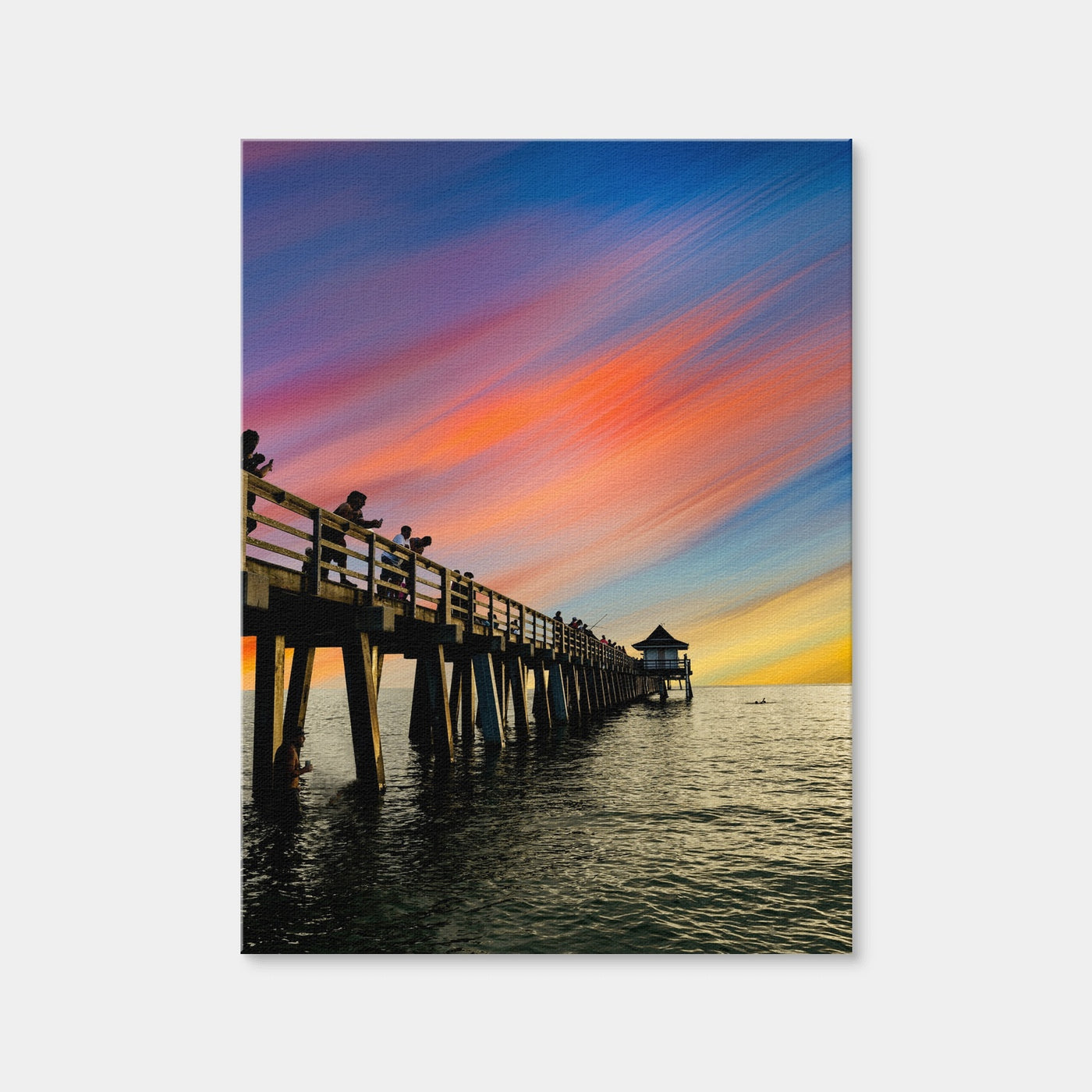 AUTO-MOCKUP WHITE | By the Pier 3 | 1 Piece | Gallery Wrap Canvas | group=3x4