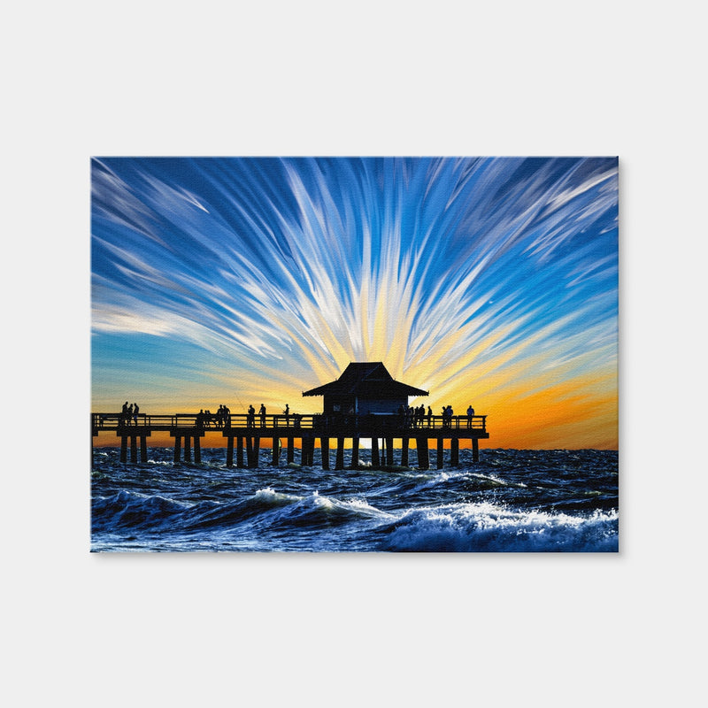 AUTO-MOCKUP WHITE | By the Pier 4 | 1 Piece | Gallery Wrap Canvas | group=4x3