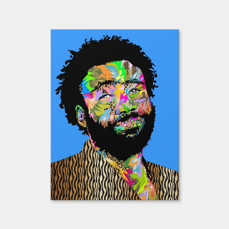 AUTO-MOCKUP WHITE | Childish Gambino | 1 Piece | Gallery Wrap Canvas | group=3x4