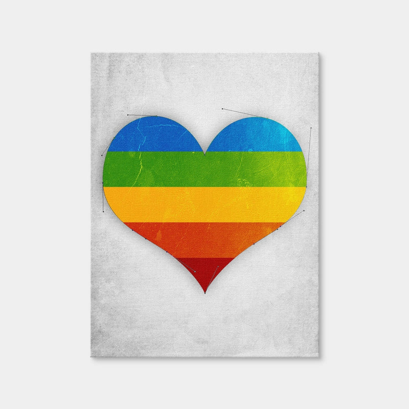 AUTO-MOCKUP WHITE | CMYK Heart | 1 Piece | Gallery Wrap Canvas | group=3x4