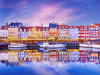 COPENHAGEN Nyhavn Idyllic Evening Impression Wall Art