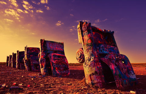 Cadillac Ranch Wall Art