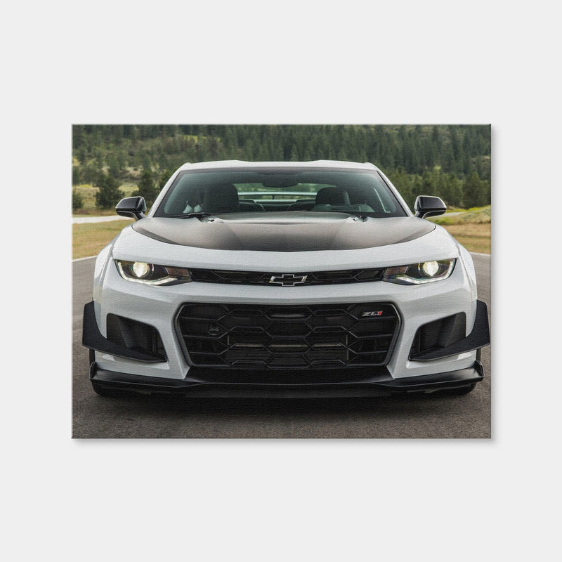 AUTO-MOCKUP WHITE | Camaro ZL1 | 1 Piece | Gallery Wrap Canvas | group=4x3