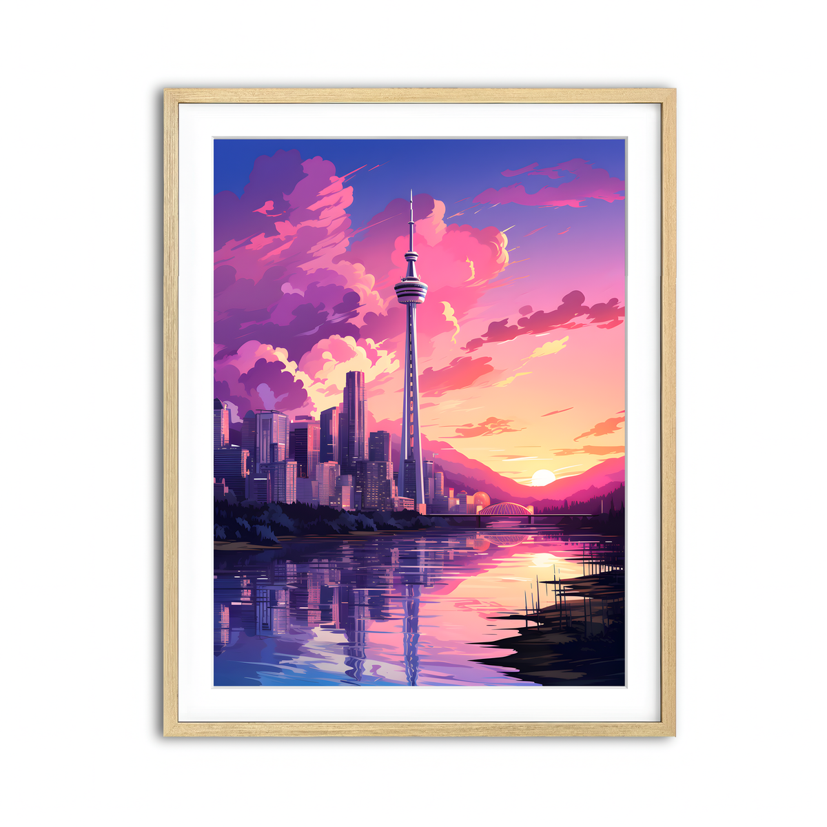 Framed Print 3x4 Natural