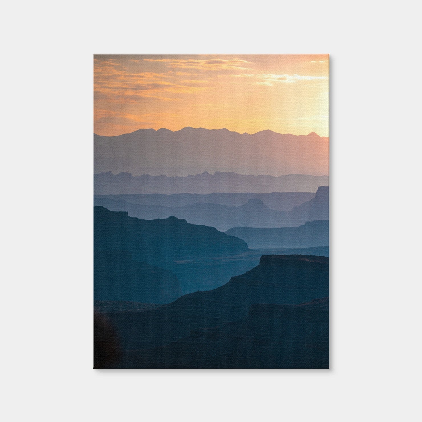 AUTO-MOCKUP WHITE | Canyon Layers | 1 Piece | Gallery Wrap Canvas | group=3x4