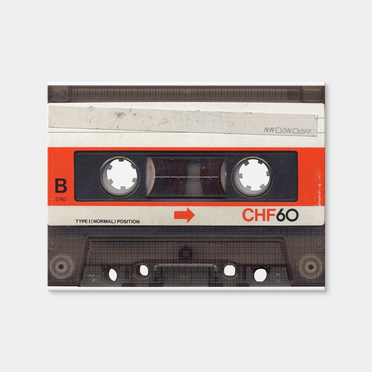 AUTO-MOCKUP WHITE | Cassette Tape | 1 Piece | Gallery Wrap Canvas | group=4x3