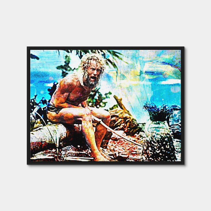 AUTO-MOCKUP WHITE | Castaway | 1 Piece | Black Framed Canvas | group=4x3