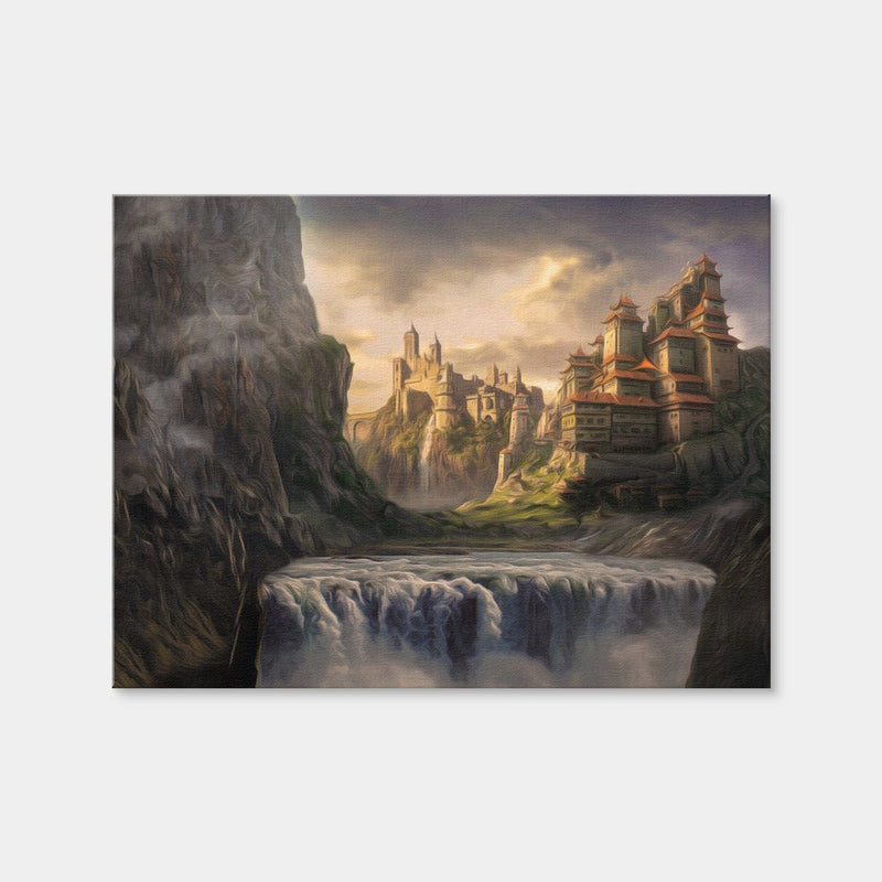 AUTO-MOCKUP WHITE | Castle Falls | 1 Piece | Gallery Wrap Canvas | group=4x3