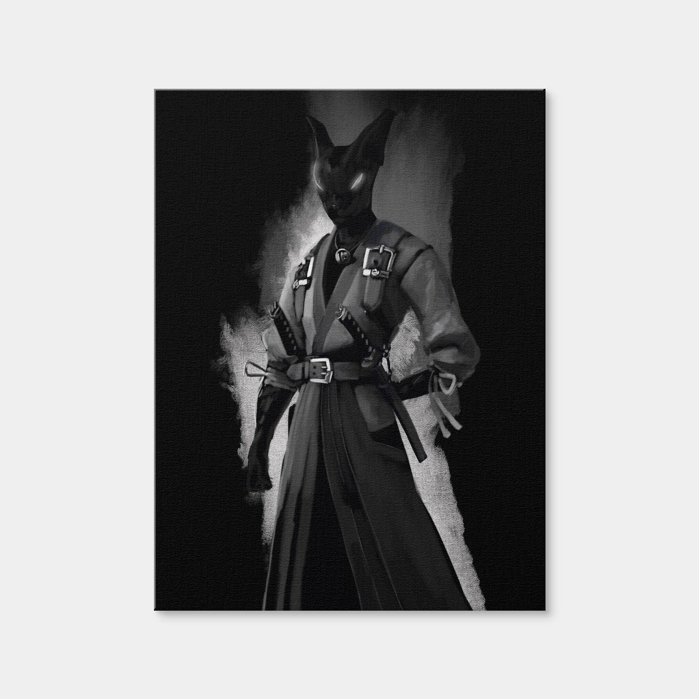 AUTO-MOCKUP WHITE | Cat Character | 1 Piece | Gallery Wrap Canvas | group=3x4