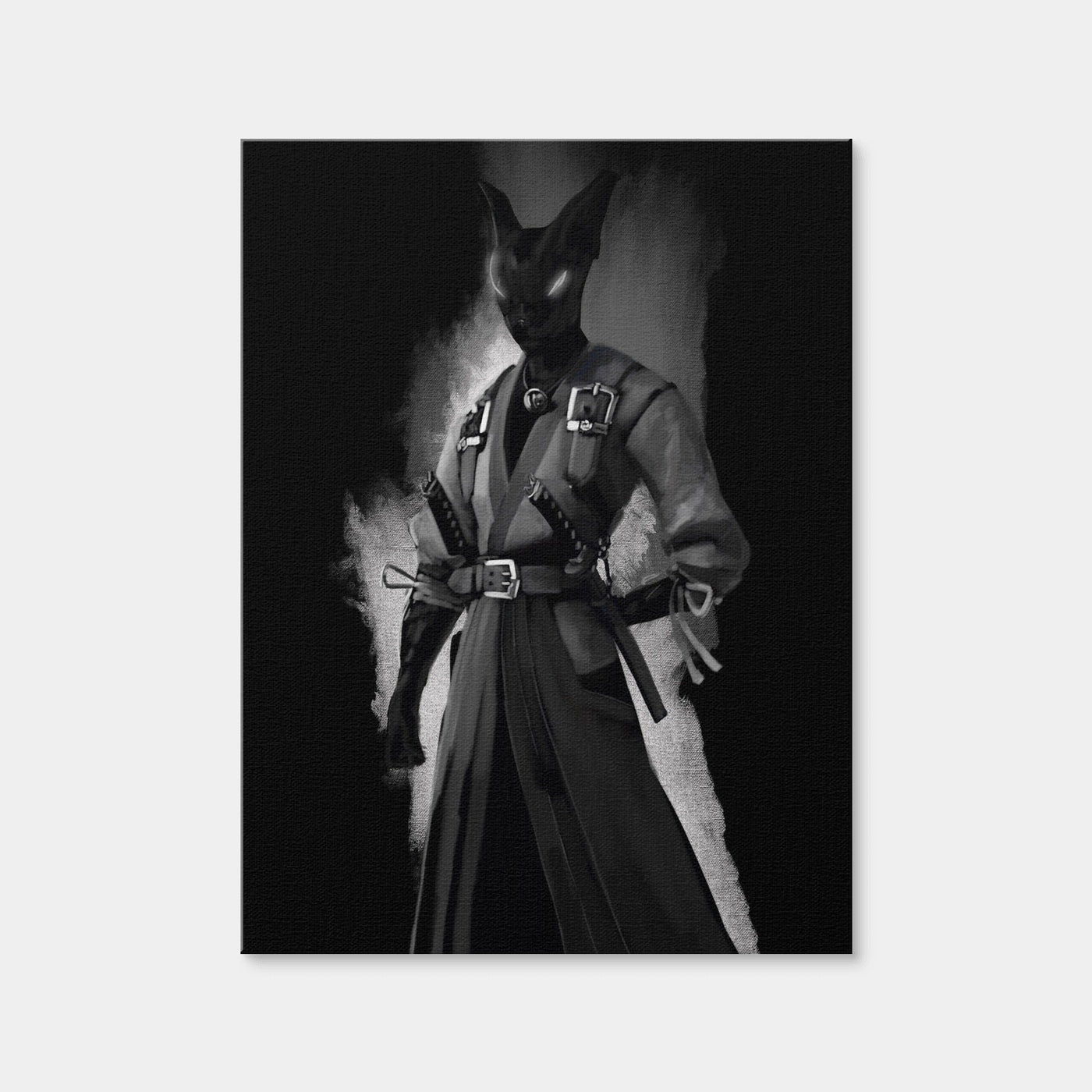 AUTO-MOCKUP WHITE | Cat Character | 1 Piece | Gallery Wrap Canvas | group=3x4