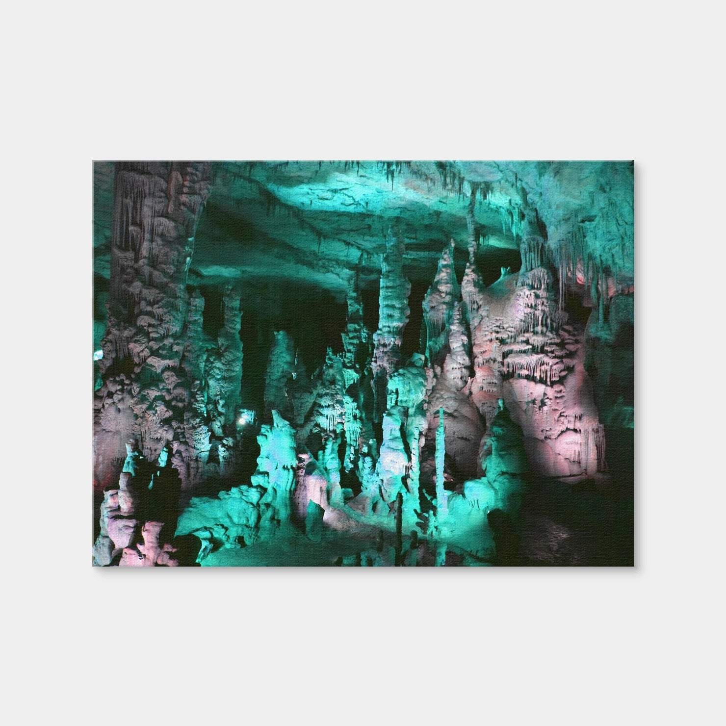 AUTO-MOCKUP WHITE | Cathedral Caverns | 1 Piece | Gallery Wrap Canvas | group=4x3